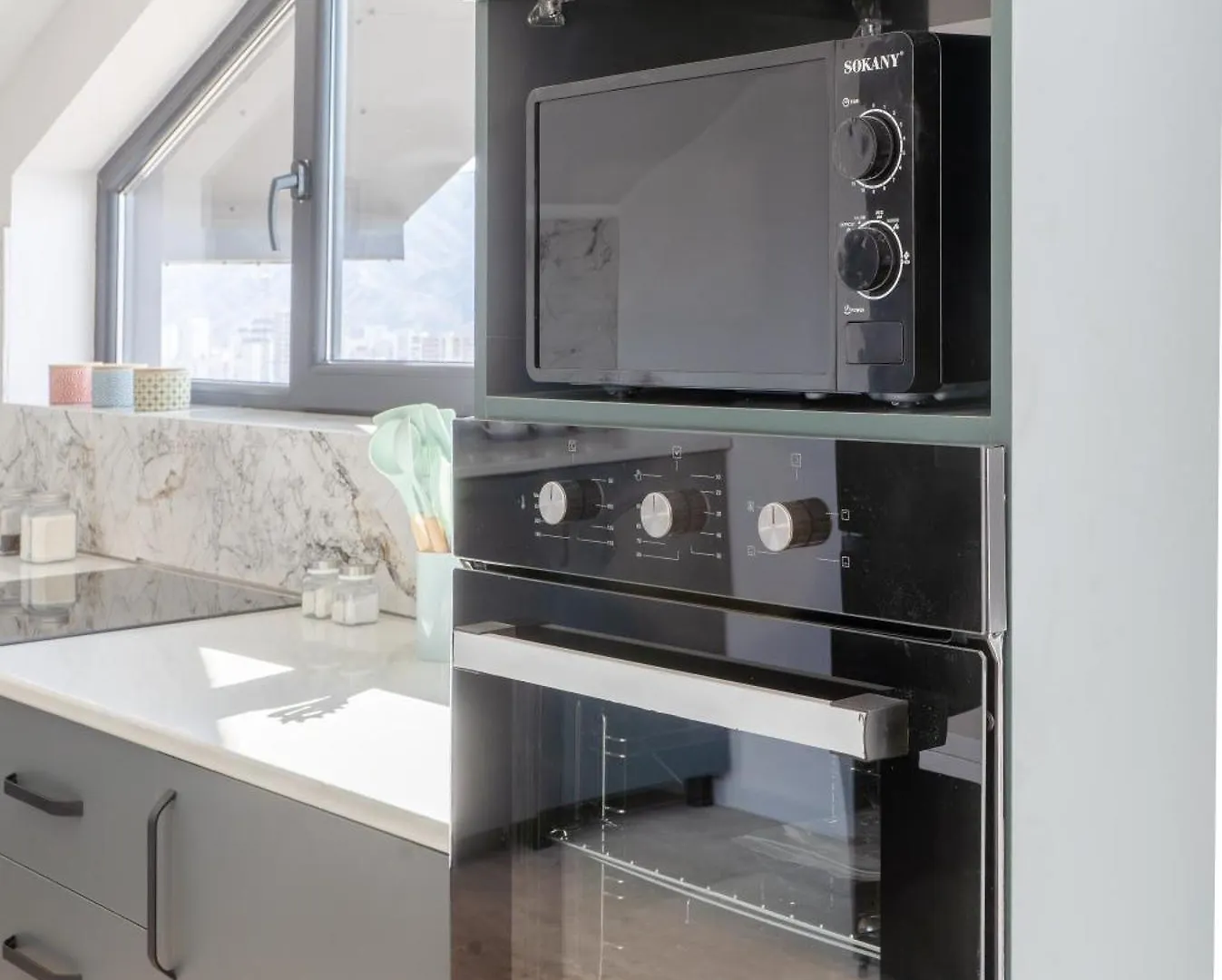Niabi 3Bdr Mansard With City View 트빌리시 아파트
